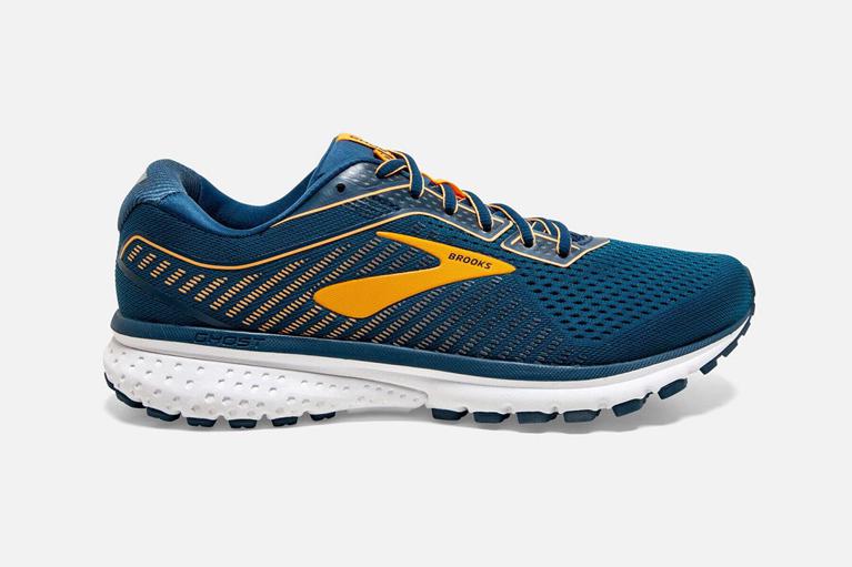 Brooks GHOST 12 Road Running Shoes Mens Sale - Blue (OSP528319)